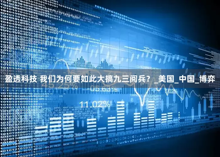 盈透科技 我们为何要如此大搞九三阅兵？_美国_中国_博弈