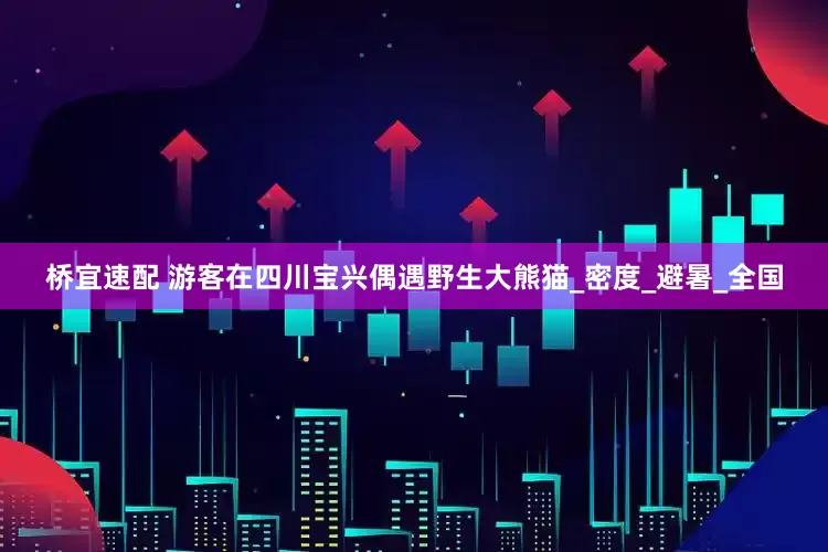 桥宜速配 游客在四川宝兴偶遇野生大熊猫_密度_避暑_全国